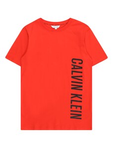 Calvin Klein Swimwear Тениска 'Intense Power' светлочервено / черно