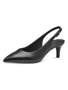 TAMARIS Дамски обувки на ток с отворена пета черно