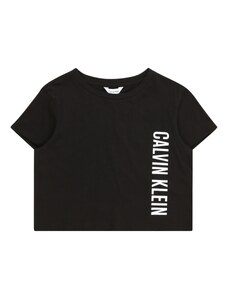 Calvin Klein Swimwear Тениска 'Intense Power' черно / бяло