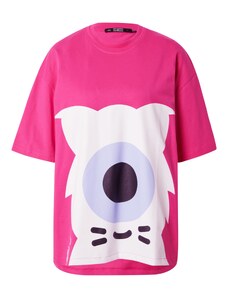 Karl Lagerfeld Тениска 'KLxDD' светлосиньо / розово / черно / бяло