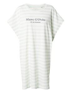 Marc O'Polo Нощница светлозелено / черно / мръсно бяло