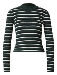 Pepe Jeans Пуловер 'ELOWYN' елхово зелено / черно / бяло