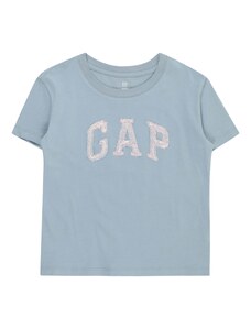 GAP Тениска 'BETTER' синьо / опал / пепел от рози / мръсно бяло