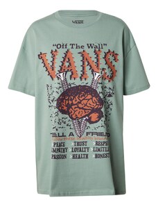 VANS Тениска 'BRAIN JAM' мента / тъмнолилаво / оранжево / бяло