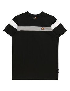 ELLESSE Тениска 'Caserio' сиво / червено / черно / бяло