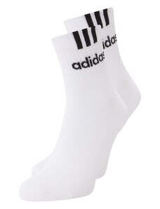 ADIDAS SPORTSWEAR Спортни чорапи черно / бяло
