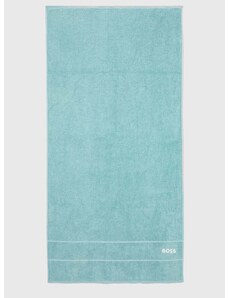 Памучна кърпа BOSS Plain Aruba Blue 70 x 140 cm