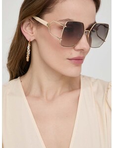 Слънчеви очила Gucci в бежово GG1564SA