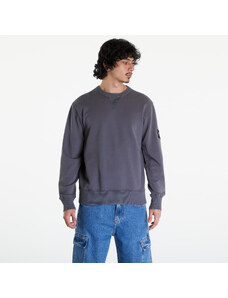 Calvin Klein Jeans Washed Cotton Badge Sweatshirt Washed Black