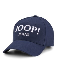 JOOP! Jeans Шапка с козирка 'Markos' нейви синьо / черно