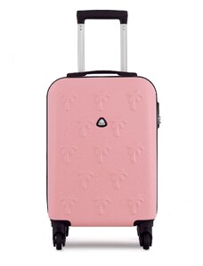 Самолетен куфар за ръчен багаж Semi Line T5704-1 Różowy