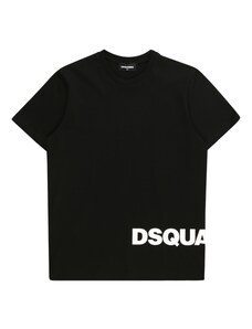 DSQUARED2 Тениска черно / мръсно бяло