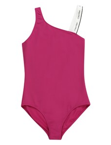 Calvin Klein Swimwear Бански костюм лилав / бяло