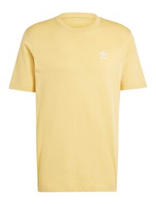 ADIDAS ORIGINALS Тениска 'Trefoil Essentials' светложълто / бяло