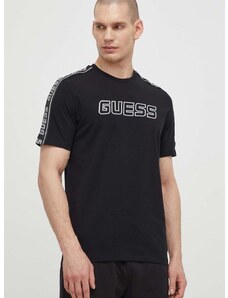 Тениска Guess ARLO в черно с апликация Z4GI18 J1314