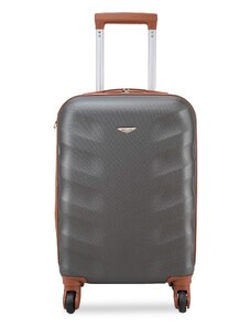 Самолетен куфар за ръчен багаж Semi Line T5707-1 Grafitowy+Brąz