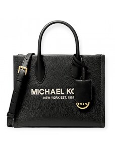 Michael Kors дамска чанта Mirella Small Pebbled black
