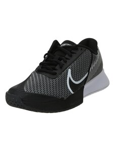 NIKE Спортни обувки 'Court Air Zoom Vapor Pro 2' черно / бяло