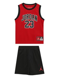 Jordan Облекло за трениране червено / черно