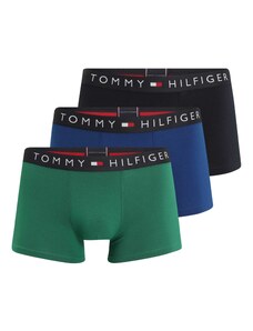 Tommy Hilfiger Underwear Боксерки нейви синьо / зелено / черно / мръсно бяло