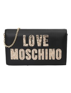 Love Moschino Чанта с презрамки злато / черно