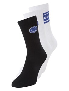 HUGO Къси чорапи синьо / черно / бяло