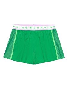 4F Спортен панталон зелено / пастелнолилаво / бяло