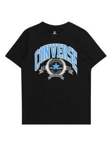 CONVERSE Тениска 'CLUB' синьо / сиво / черно / бяло