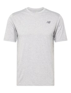 new balance Функционална тениска сребърно сиво / сив меланж