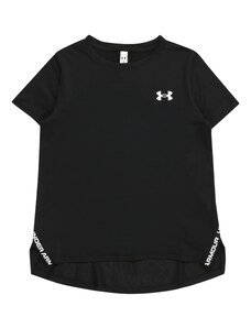 UNDER ARMOUR Функционална тениска 'Knockout' черно / бяло