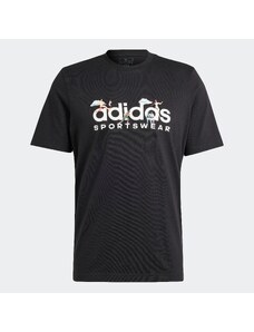 ADIDAS SPORTSWEAR Тениска пъстро / черно