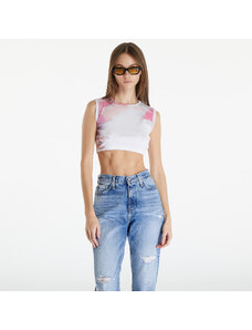 Calvin Klein Jeans Cropped Tank Top White