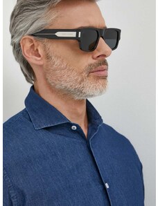 Слънчеви очила Saint Laurent в черно SL 659