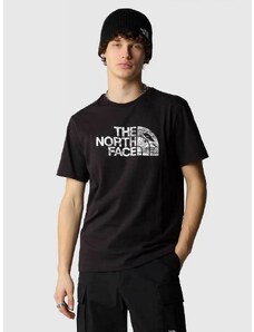 THE NORTH FACE Тениска M S/S WOODCUT DOME