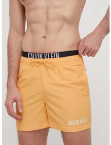 Плувни шорти Calvin Klein в оранжево KM0KM00992