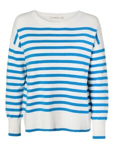 TATUUM Пуловер 'Miro' синьо / бяло