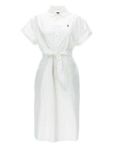 RALPH LAUREN Рокля 40/1 Ctn Oxford-Lsl-Day Dress 211935153001 bsr white