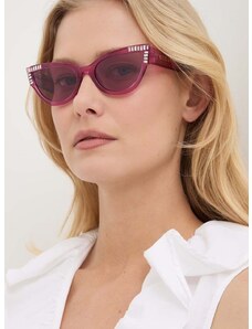 Слънчеви очила Guess в розово GU7901_5483Y