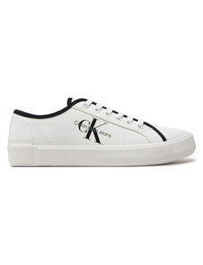 Сникърси Calvin Klein Jeans Skater Vulcanized Low Cs Ml Mr YW0YW01453 Bright White/Black 01W