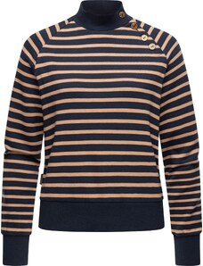 Ragwear Пуловер 'Majjorka' цвят "пясък" / тъмносиньо