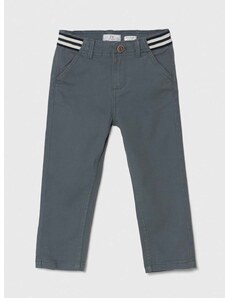 Детски панталон zippy в синьо с изчистен дизайн