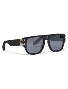 Слънчеви очила PHILIPP PLEIN SPP011V Matt/Sandblasted Black 703X