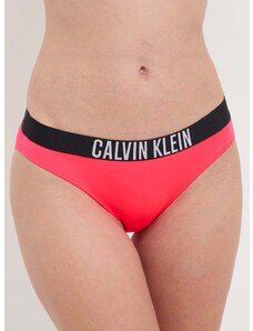 Долнище на бански Calvin Klein в червено KW0KW02509