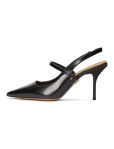 Kazar Дамски обувки на ток с отворена пета черно