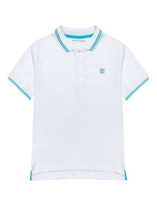 MINOTI Тениска синьо / бяло