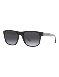 Слънчеви очила Emporio Armani мъжки в черно