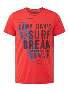 CAMP DAVID Тениска синьо / червено / черно