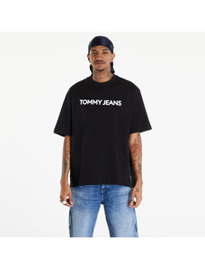 Tommy Hilfiger Tommy Jeans Logo Oversized Fit T-Shirt Black