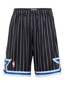 Mitchell & Ness Спортен панталон 'Swingman' синьо / червено / черно / бяло