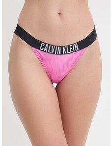 Долнище на бански тип бразилиана Calvin Klein в розово KW0KW02392